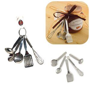 NWT Norpro Mini Kitchen Tool Ornament 5Pc (01-3090D)